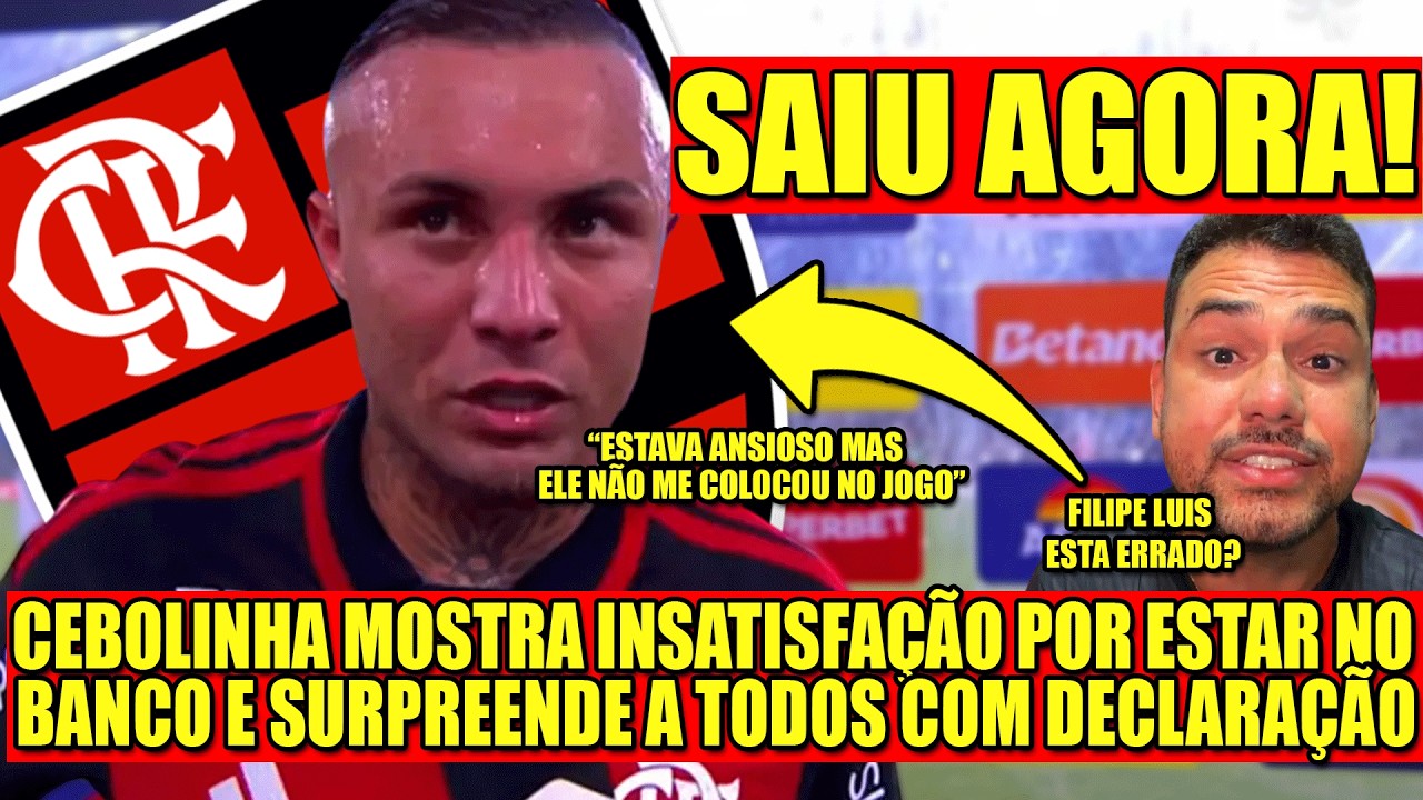 🚨 CRISE NO VESTIÁRIO! CEBOLINHA MANDA RECADO REAL PARA FILIPE LUÍS: 