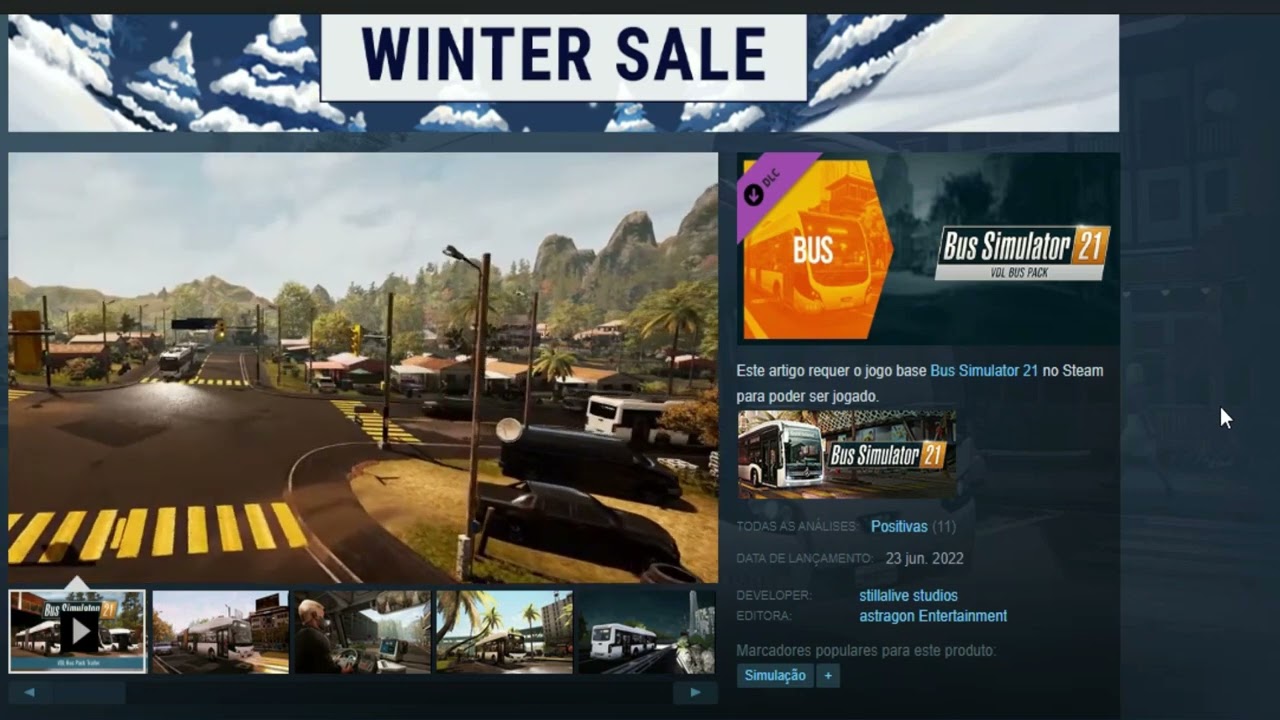 Bus Simulator 21 - VDL Bus Pack Na Steam