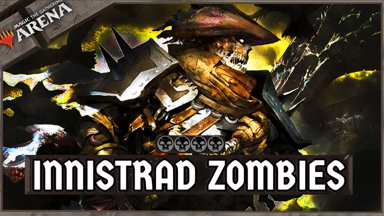 MTG Arena - MONO BLACK ZOMBIES! [Innistrad Crimson Vow Standard]