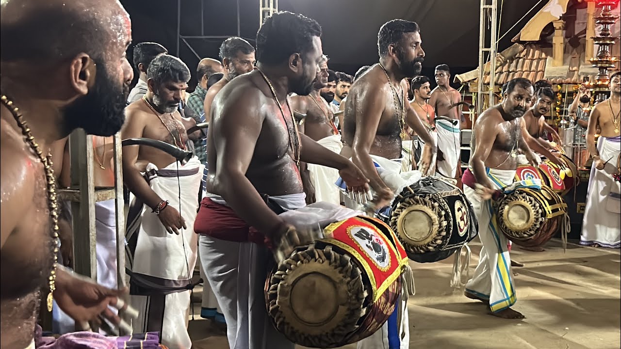 വരവൂർ മൂർക്കംകുളങ്ങര പ്രതിഷ്ഠാദിനം 2023 - പഞ്ചവാദ്യം - പതികാലം മദ്ദളം താളവട്ടം - സദനം ഭരതരാജൻ & ടീം
