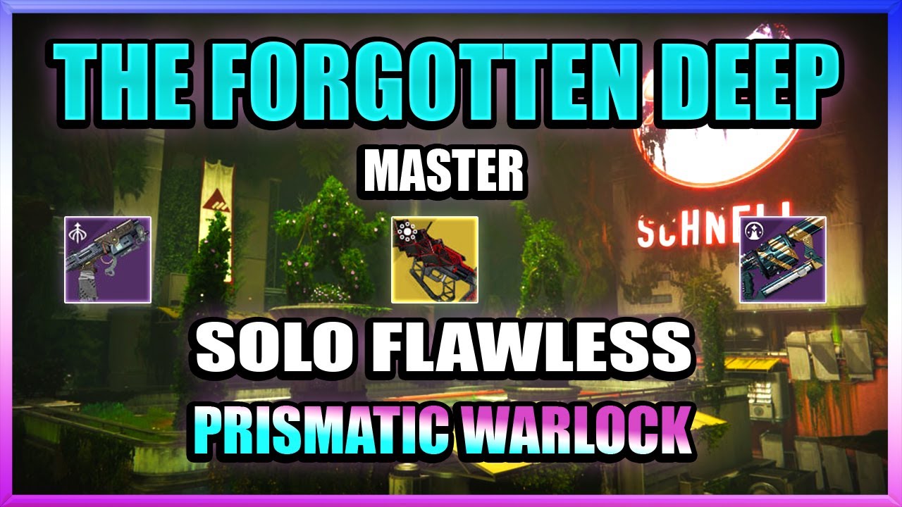Today's Lost Sector The Forgotten Deep [Master] Solo Flawless - Destiny 2