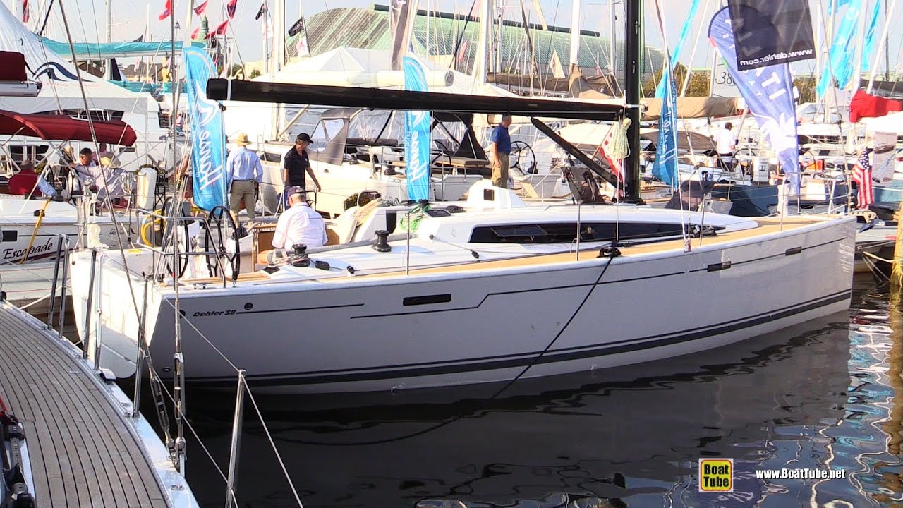 2015 Dehler 38 Sailing Yacht - Deck and Interior Walkaround - 2015 Annapolis Sail Boat Show