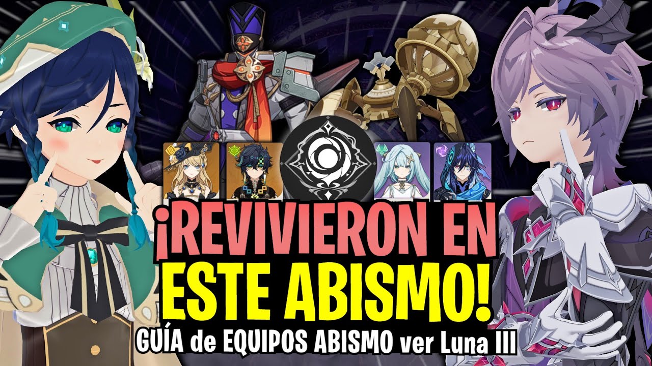 GU&Iacute;A de EQUIPOS: NUEVO ABISMO ver Luna III🔰+35 TEAMS F2P & P2W FULL 36★ ROTACIONES, CONSEJOS & M&Aacute;S