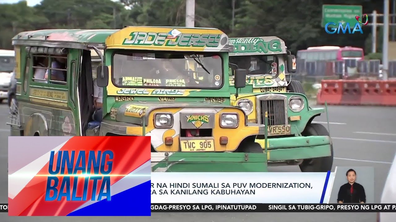 Mga jeepney driver na hindi sumali sa PUV Modernization, nangangamba para sa kanilang kabuhayan | UB
