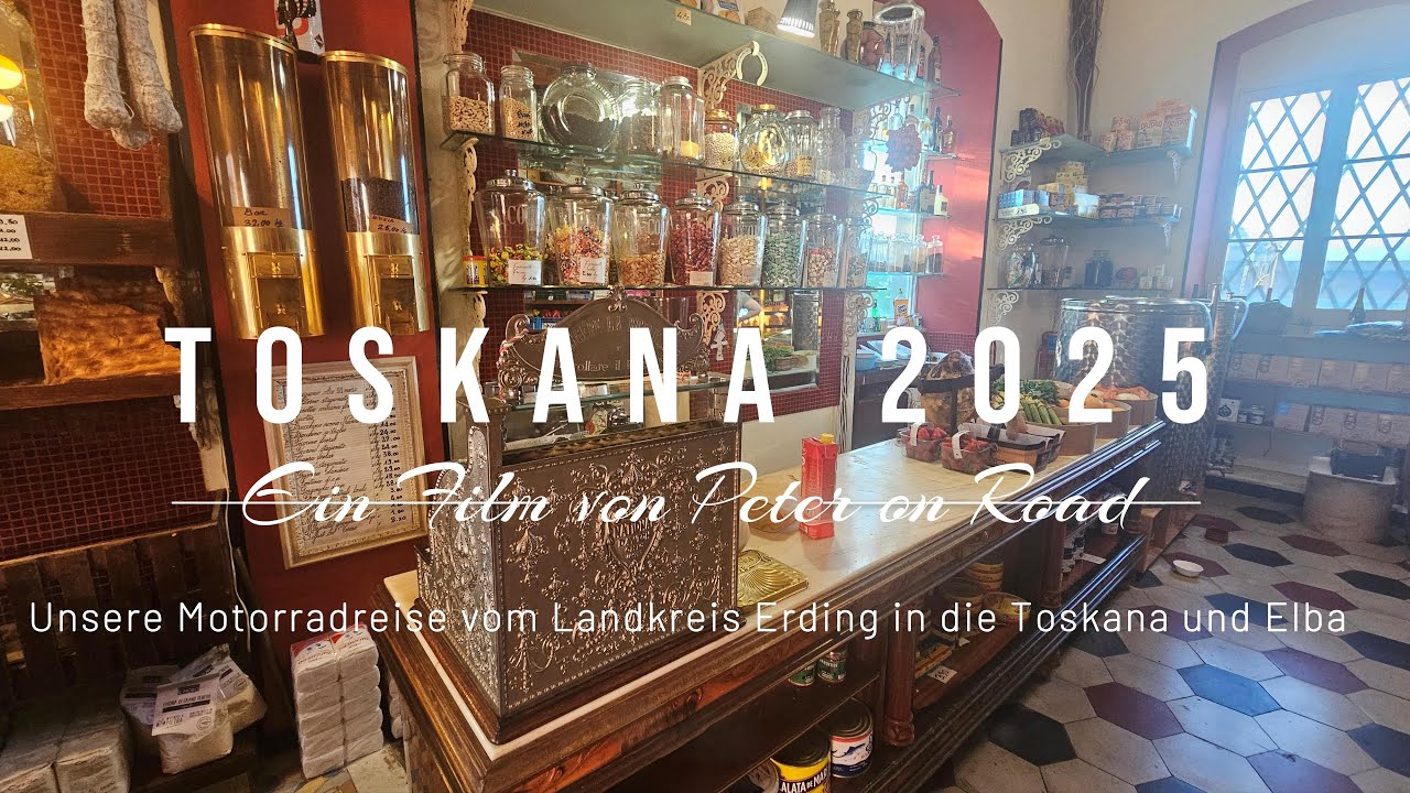 Motorradreise in die Toskana 2025 Teil 3