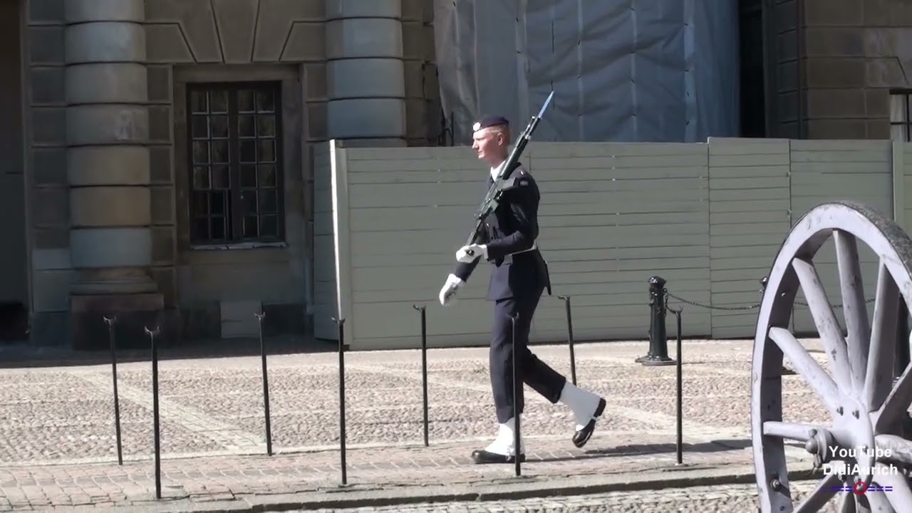 Teil 49 der 7 Länder Rundreise, Einmal um die Ostsee, Schloss Stockholm, Königs Palast, Royal Palace