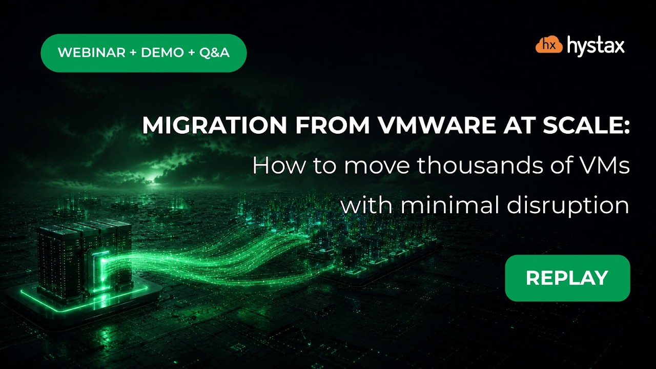 Migration from VMware at scale: How to move thousands of VMs with minimal disruption