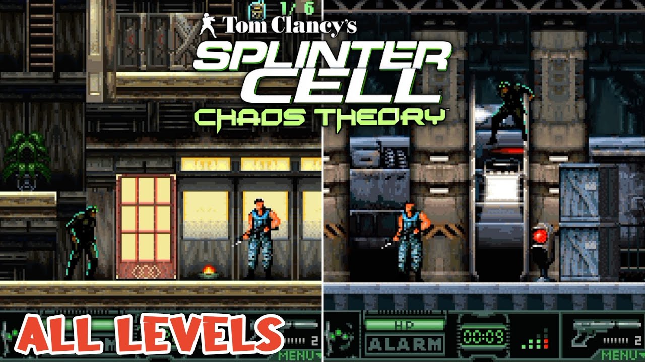 Splinter Cell Chaos Theory J2ME Hard Mode Android Gameplay