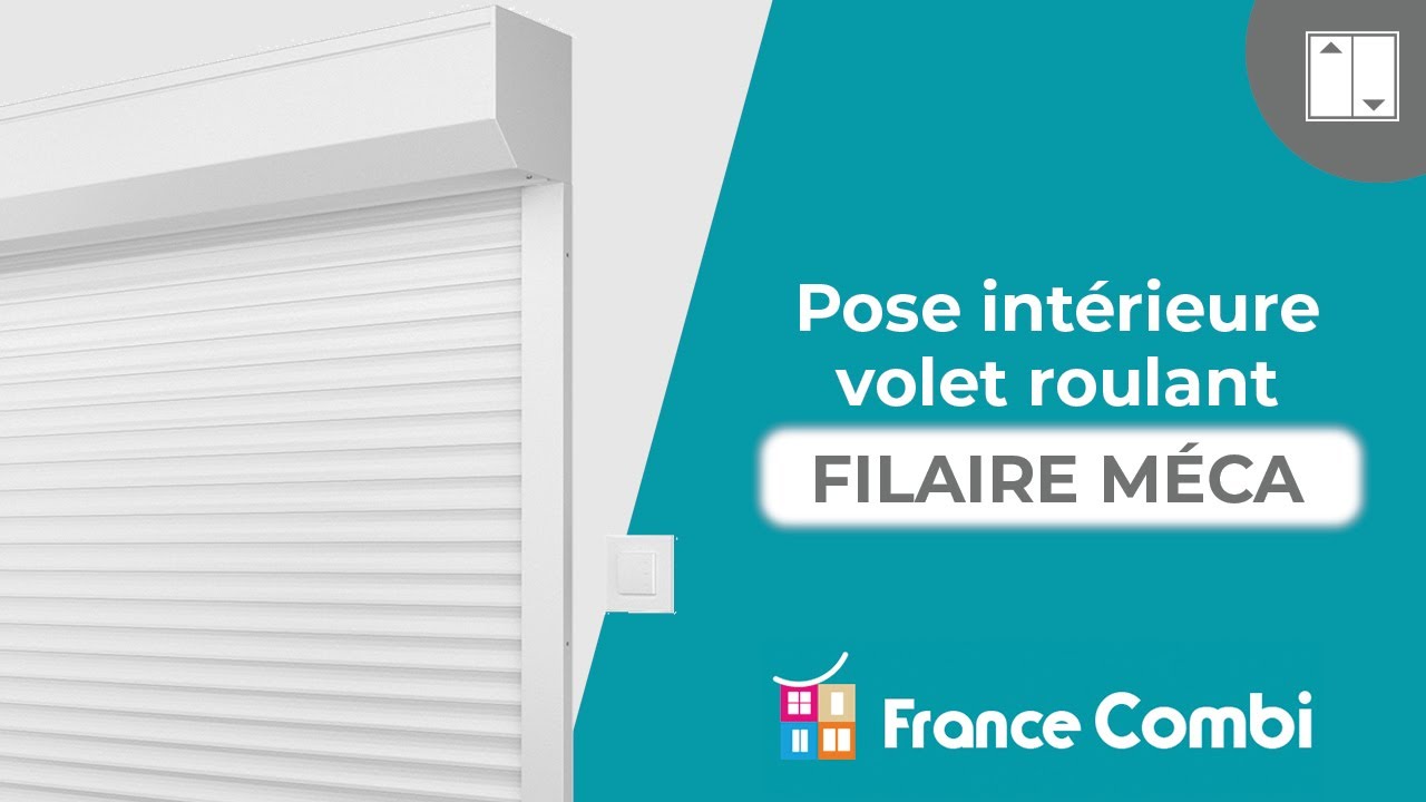 [GUIDE COMPLET] Pose int&eacute;rieure d'un volet roulant &eacute;lectrique filaire