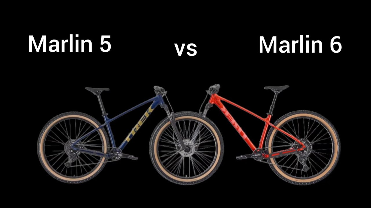 2026 Trek Marlin 5 vs 2026 Trek Marlin 6 Comparison