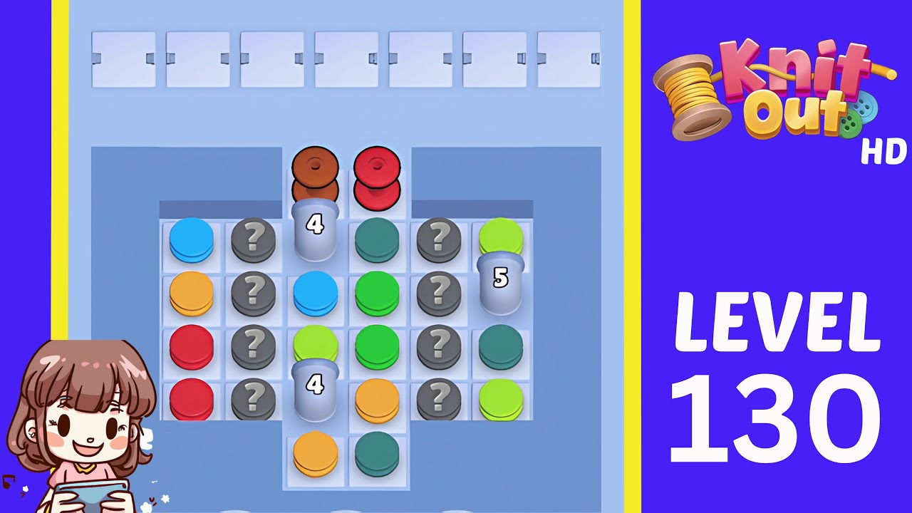 Knit Out Level 130 Solution Walkthrough