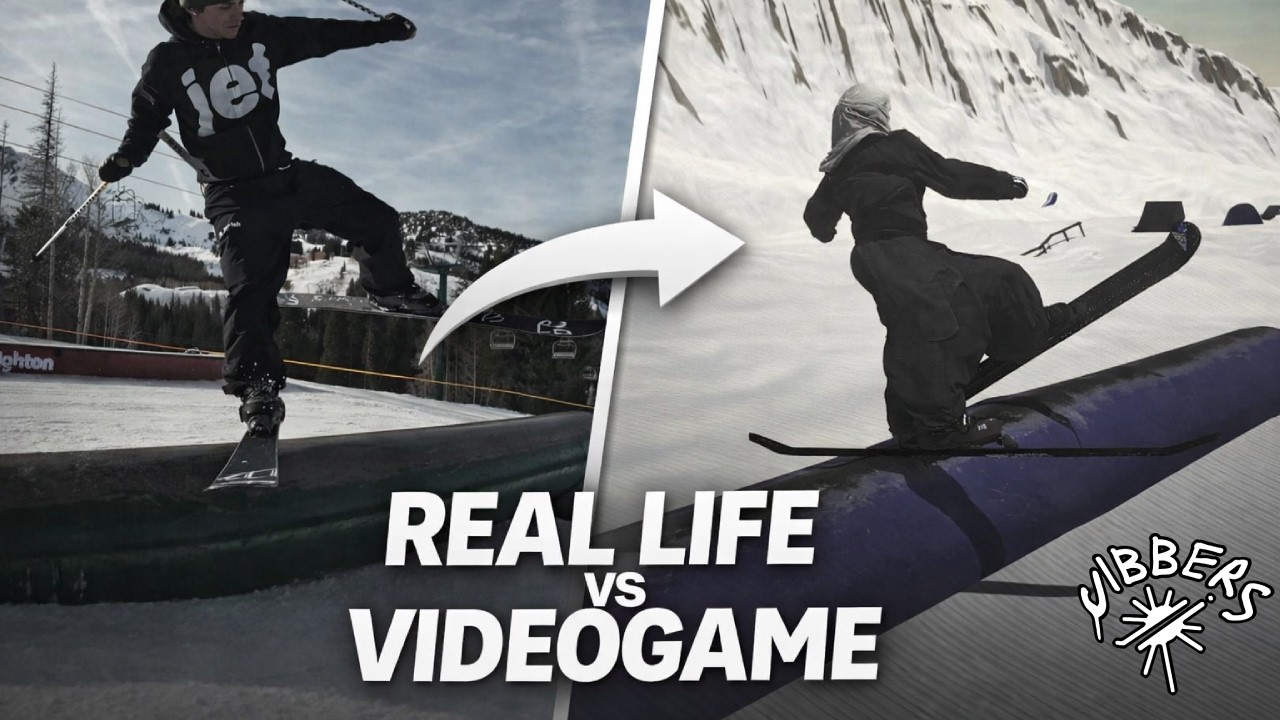 This New Ski Game Feels REAL! (Jibbers Gameplay)