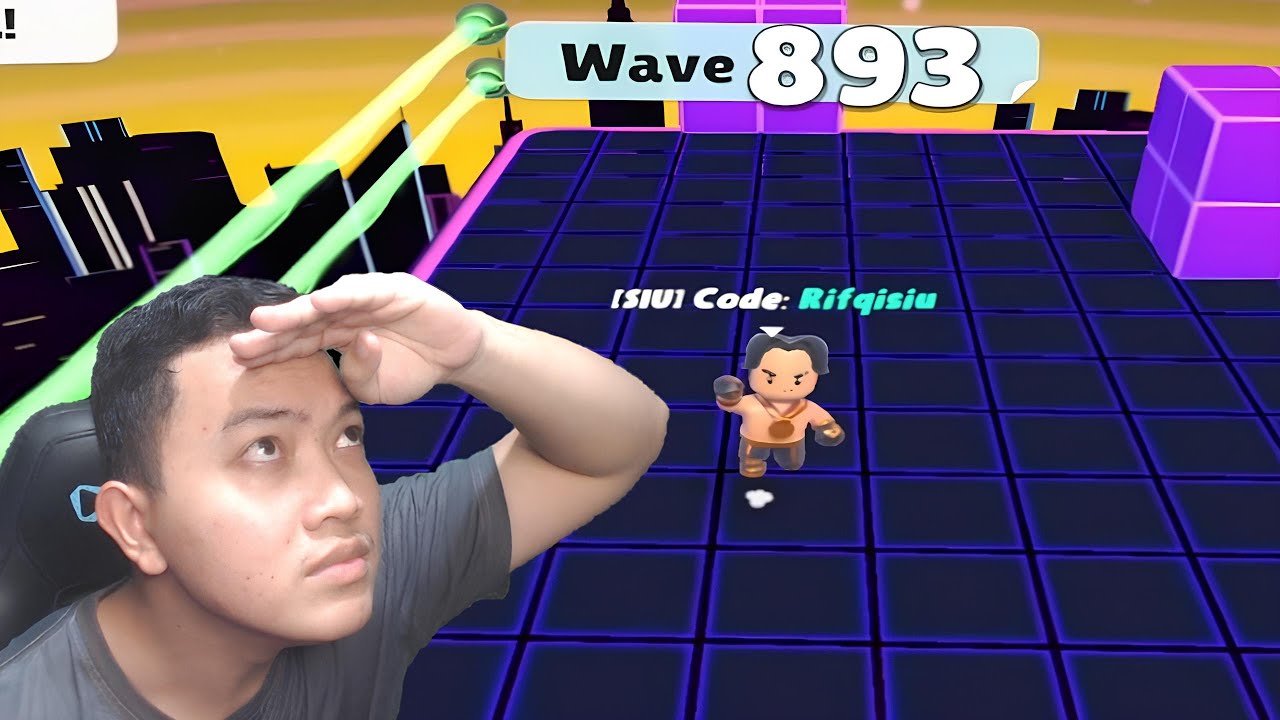 Live!!! 1000 Wave Block Dash Endless With Pro Player - Stumble Guys