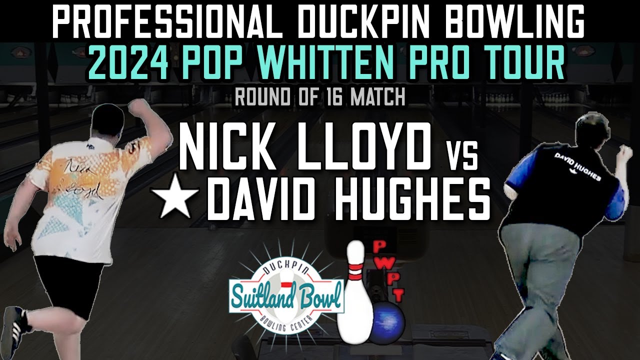 Professional Duckpin Bowling 2024 Round of 16 - Lloyd vs Hughes