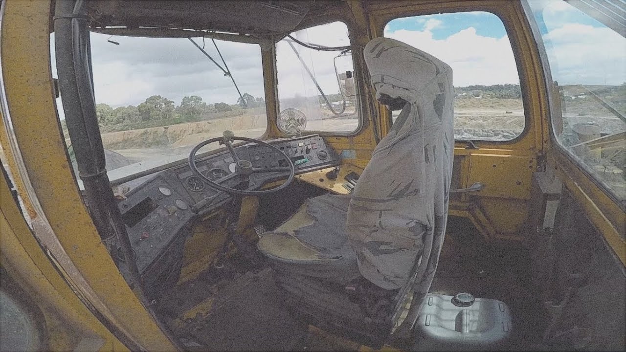 exploring quarry and abandoned vehicles
