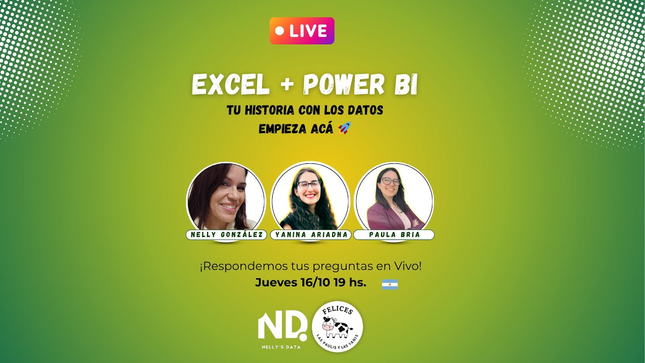 Excel + Power BI | ¡Tu historia con los datos comienza acá!