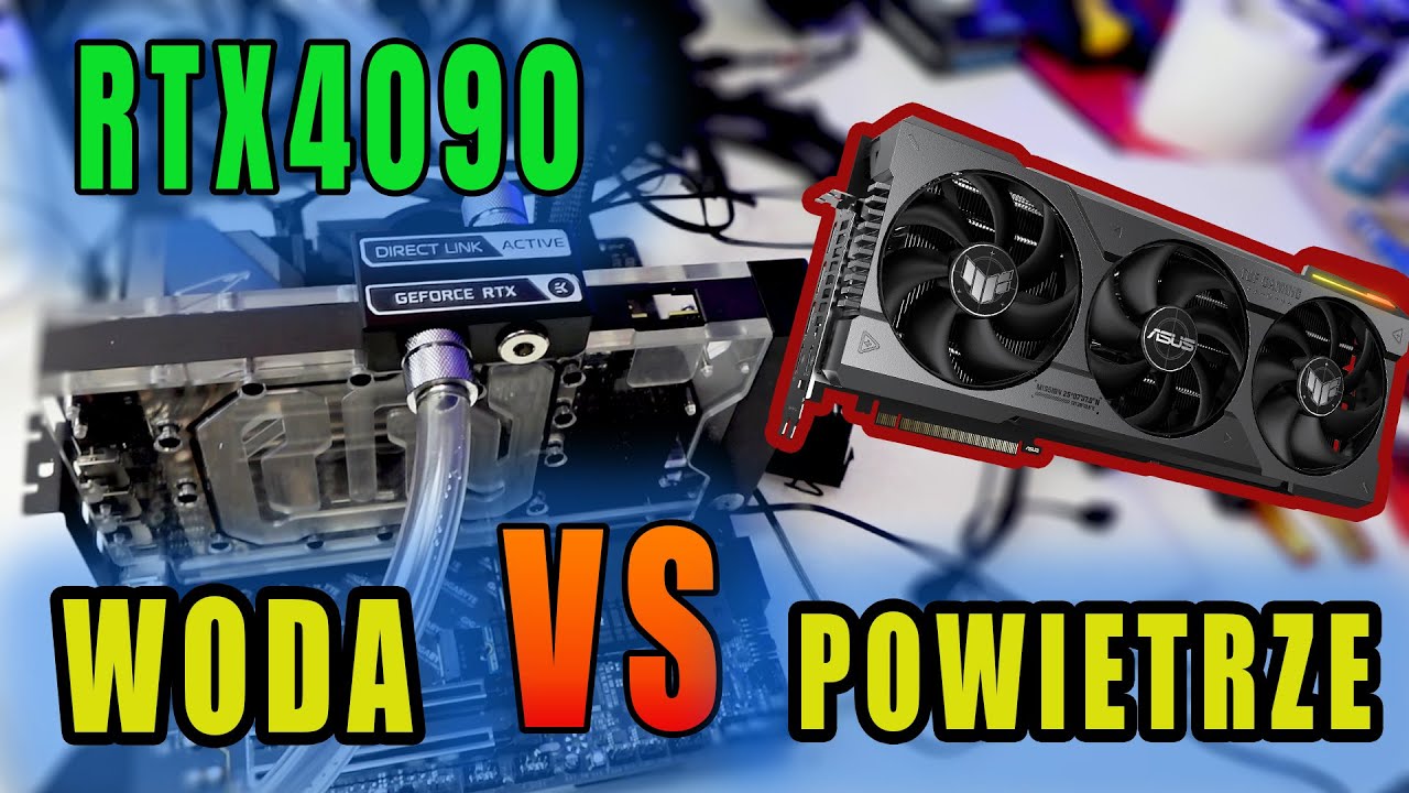 Co lepsze - chłodzenie powietrzne czy ciecz i mały 240mm radiator dla RTX4090?
