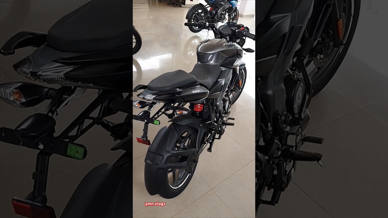 Pulsar 🔥 NS 125 bs6 2024 grey colour #ns125 #ns160 #ns200