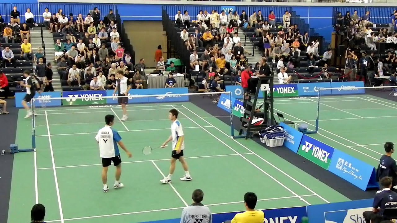 Yonex Canada Open 2010 方介民/李勝木(Taiwan) VS Michael Fuchs/Peter Kaesbaurer(Germany) 1/4