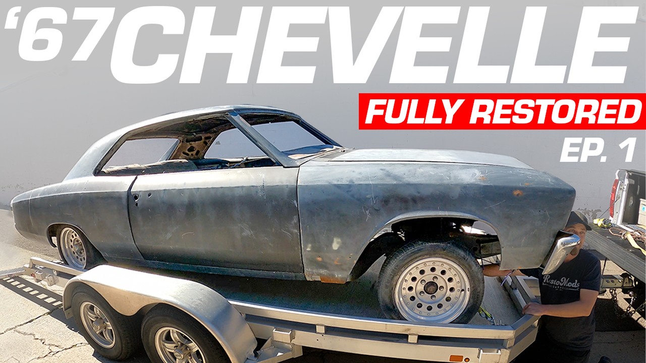 Мы возвращаем из мёртвых этот Chevelle 1967 года (Эпизод 1)