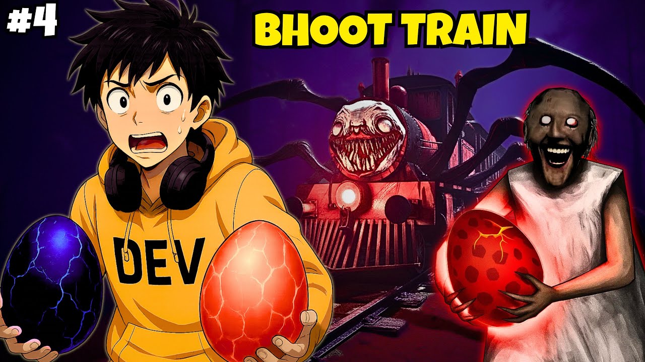 CHOO CHOO CHARLES vs Dev and GRANNY | Spider Train is UNSTOPPABLE | Funny Horror Gameplay