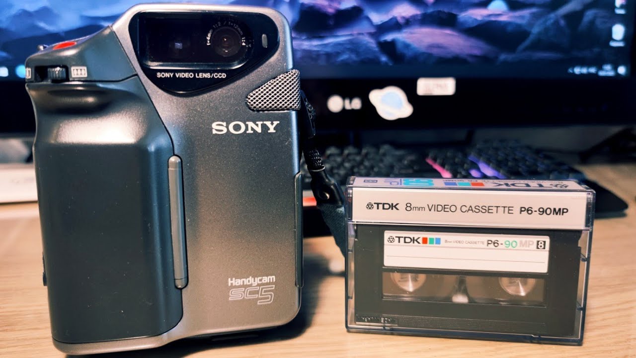 📹📼 Sony Handycam CCD-SC5E (1993) Video 8