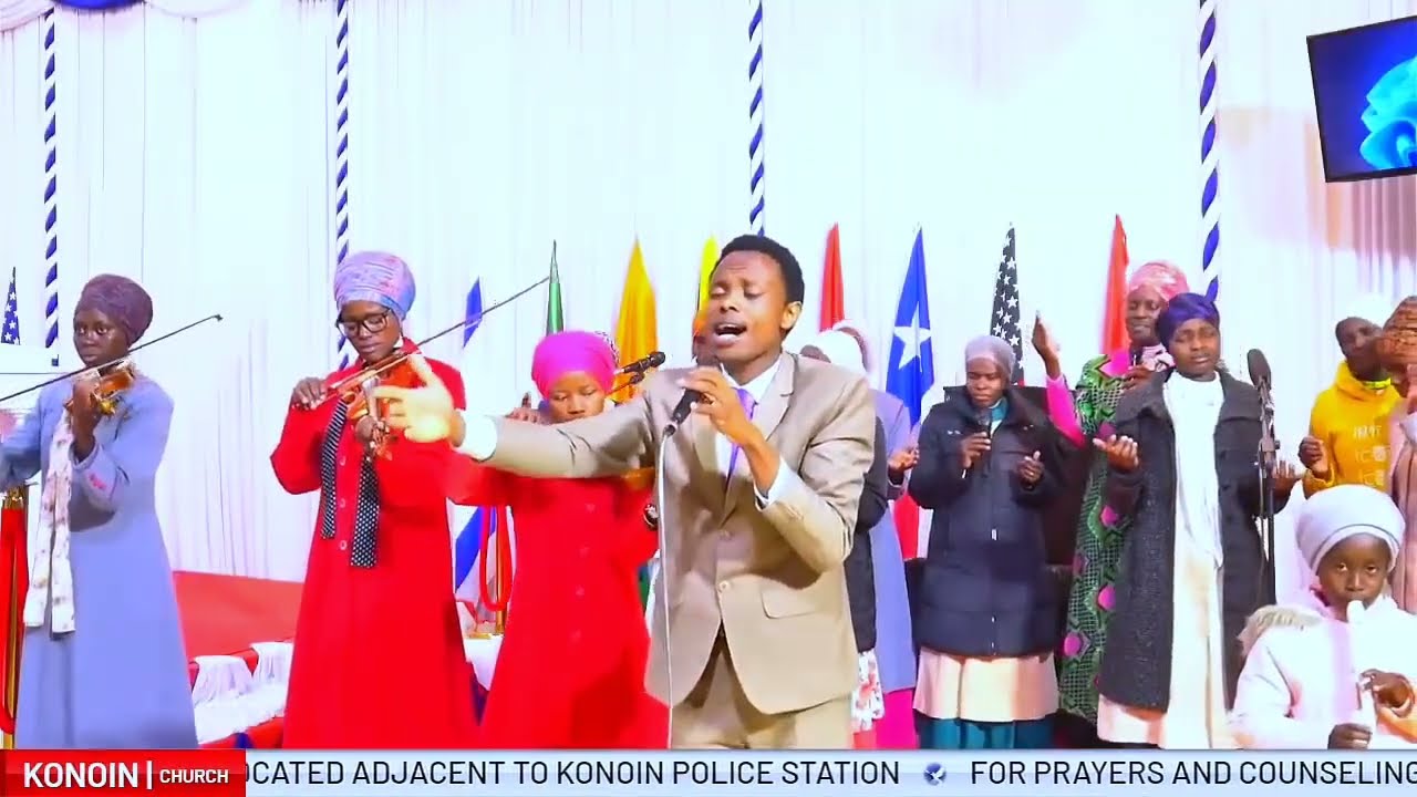 NIONGOZE EEH BWANA || NAKUABUDU MAANA NDIWE BWANA || KONOIN CHURCH 
