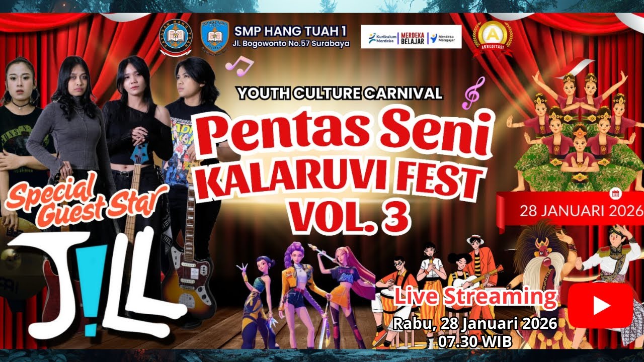 PENTAS SENI KALARUVI FEST VOL. 3 SMP HANG TUAH 1 SURABAYA