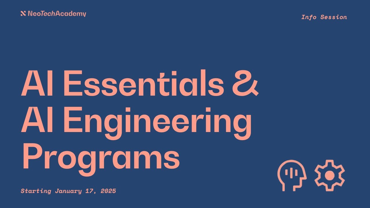 Info Session: AI Essentials & AI Engineering Programs