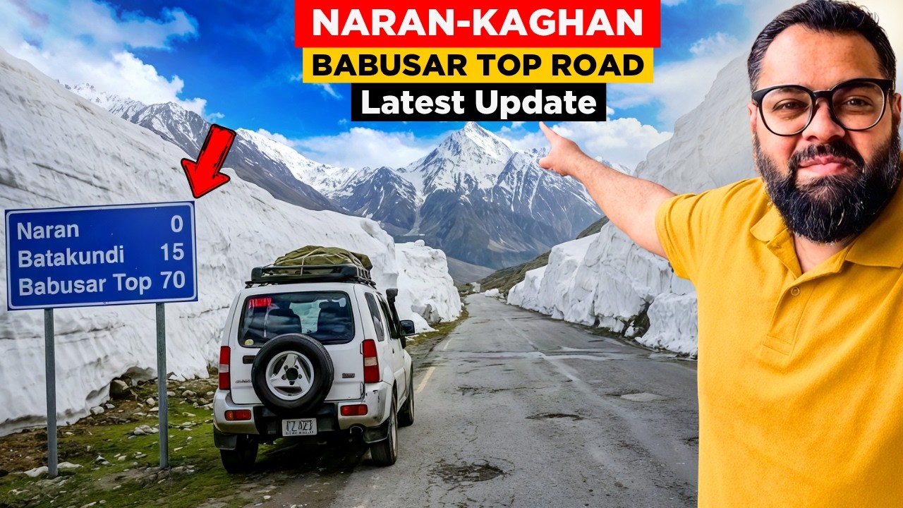 Naran is FINALLY Open! Road to Babusar Top Today (2026 Latest Update)