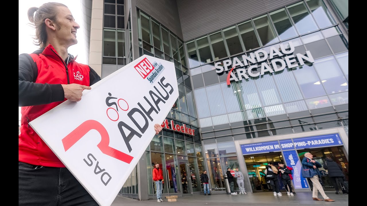 Die RADHAUS Filiale Spandau im Video - Neueröffnung neben den Spandau Arcaden