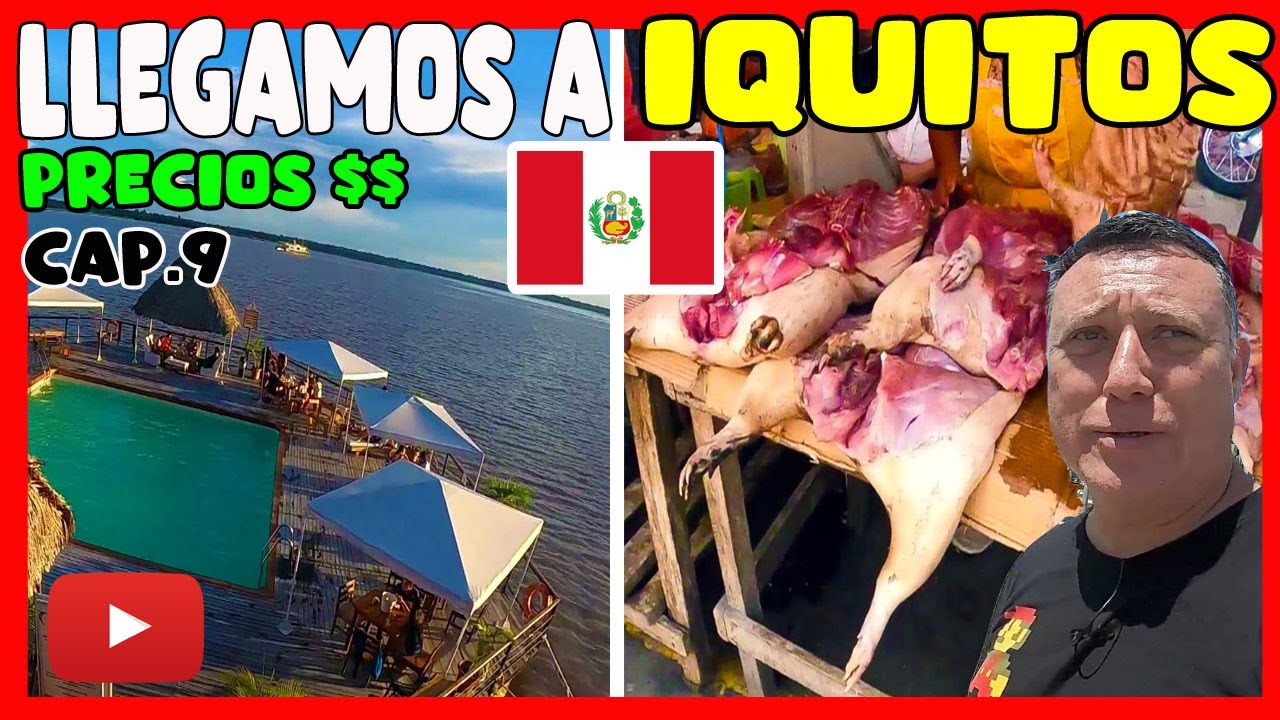 RESTAURANT FLOTANTE 🇵🇪 y Mercado de Belén