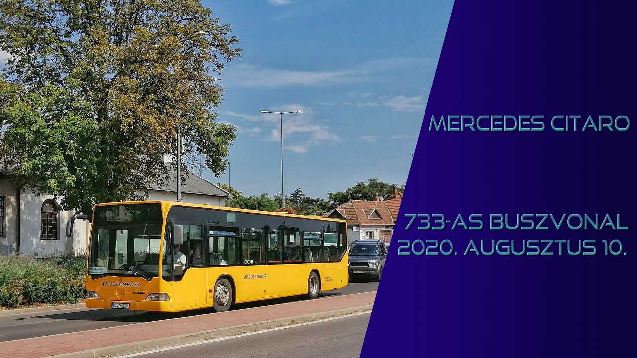 Utazás Mercedes Citaroval érdi helyi járaton