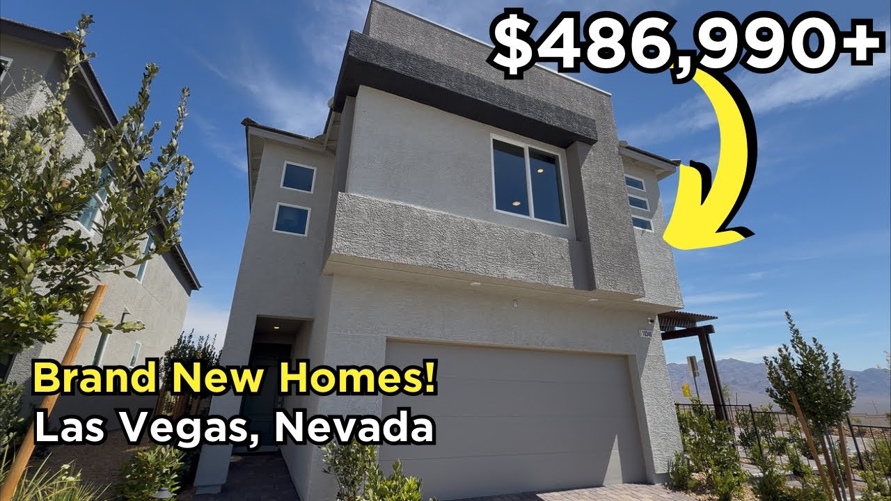 Brand New Construction Las Vegas Homes For Sale in Gated Community