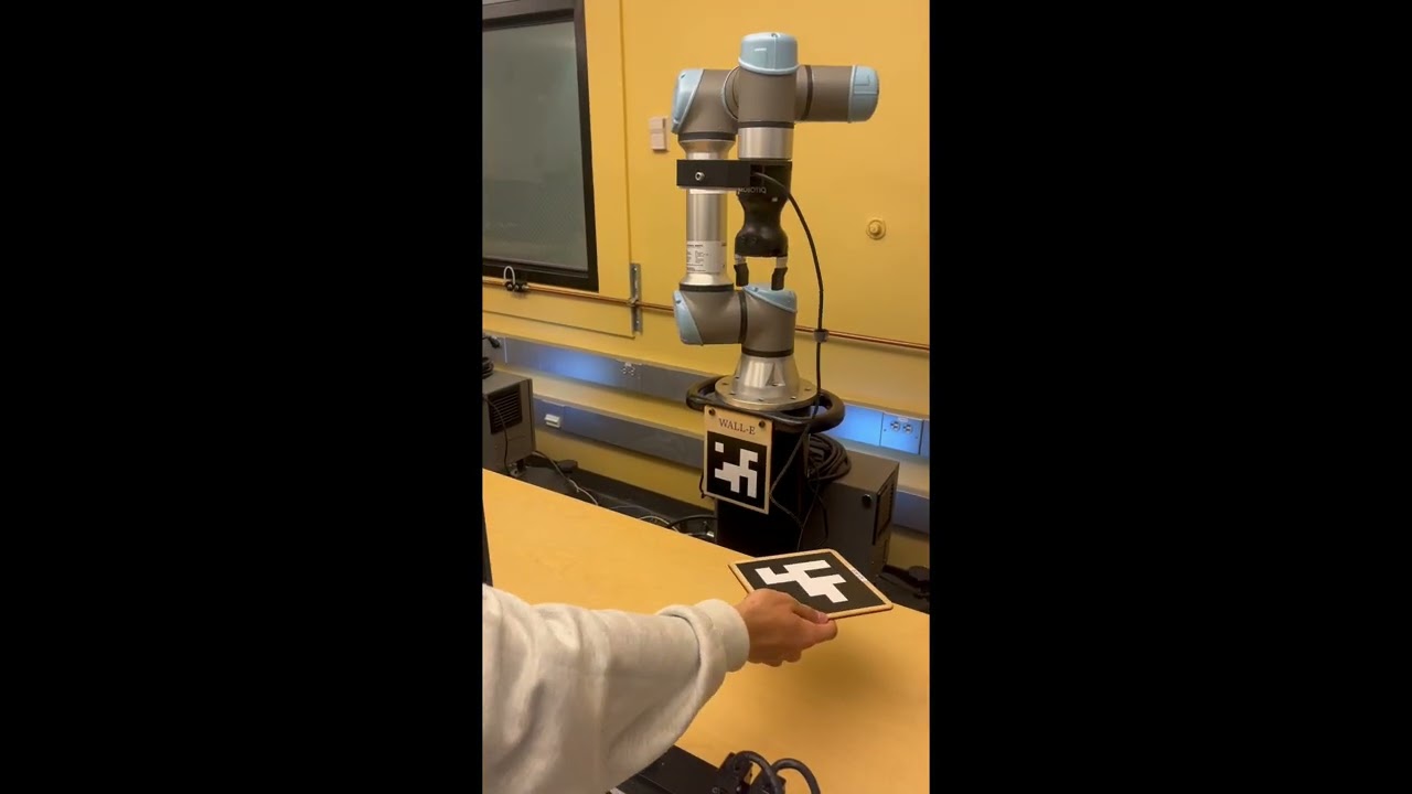 Visual Servoing Demo with UR7E
