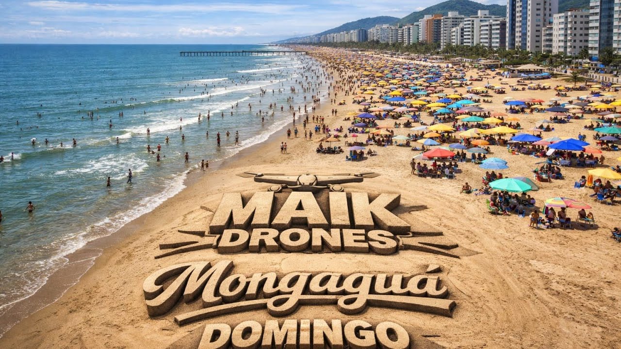 Domingo em Mongaguá litoral sul sp praias movimentadas calor de 30 ⁰🌧️😘😍☀️❣️🙏😎🙏🏻18/1/26