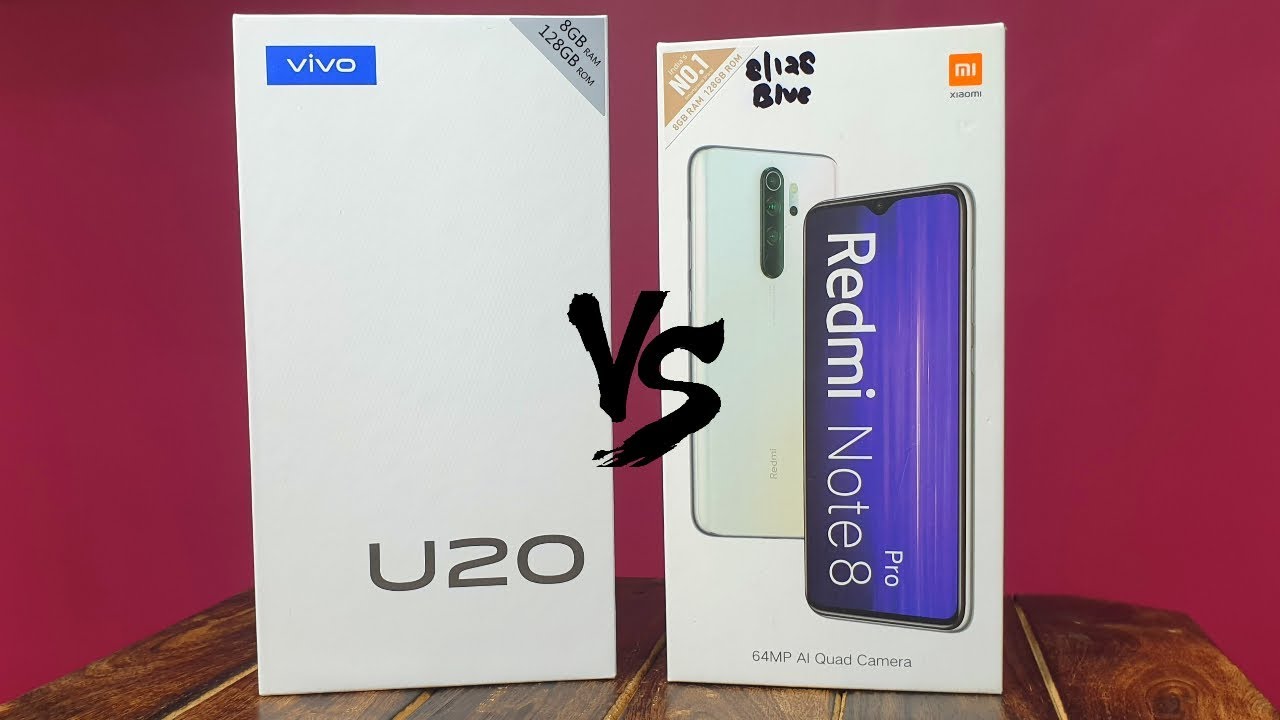 Vivo U20 vs Redmi Note 8 Pro 🔥 64 MP Camera 📷 5000 mAh 🔋Fast Charging ⚡सस्ते में सब कुछ