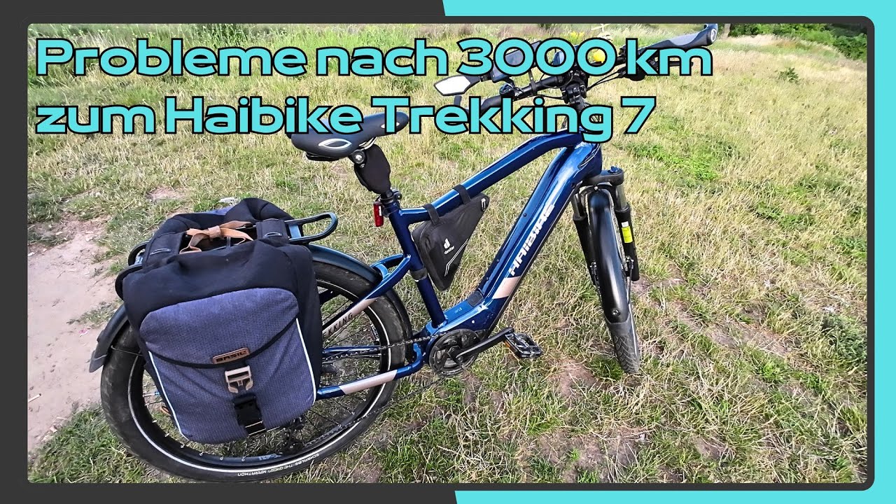 Fazit nach 3000 km - Haibike Trekking 7