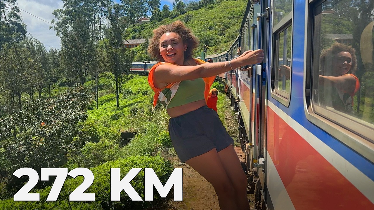 Uma jornada de 10 HORAS no TREM MAIS BONITO da ÁSIA