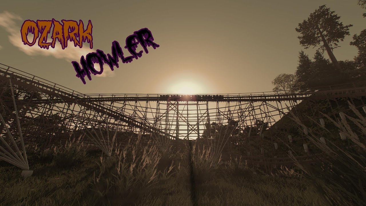 NoLimits 2 - Ozark Howler (Worlds Tallest, Fastest, and Longest Wooden Coaster ) 60fps