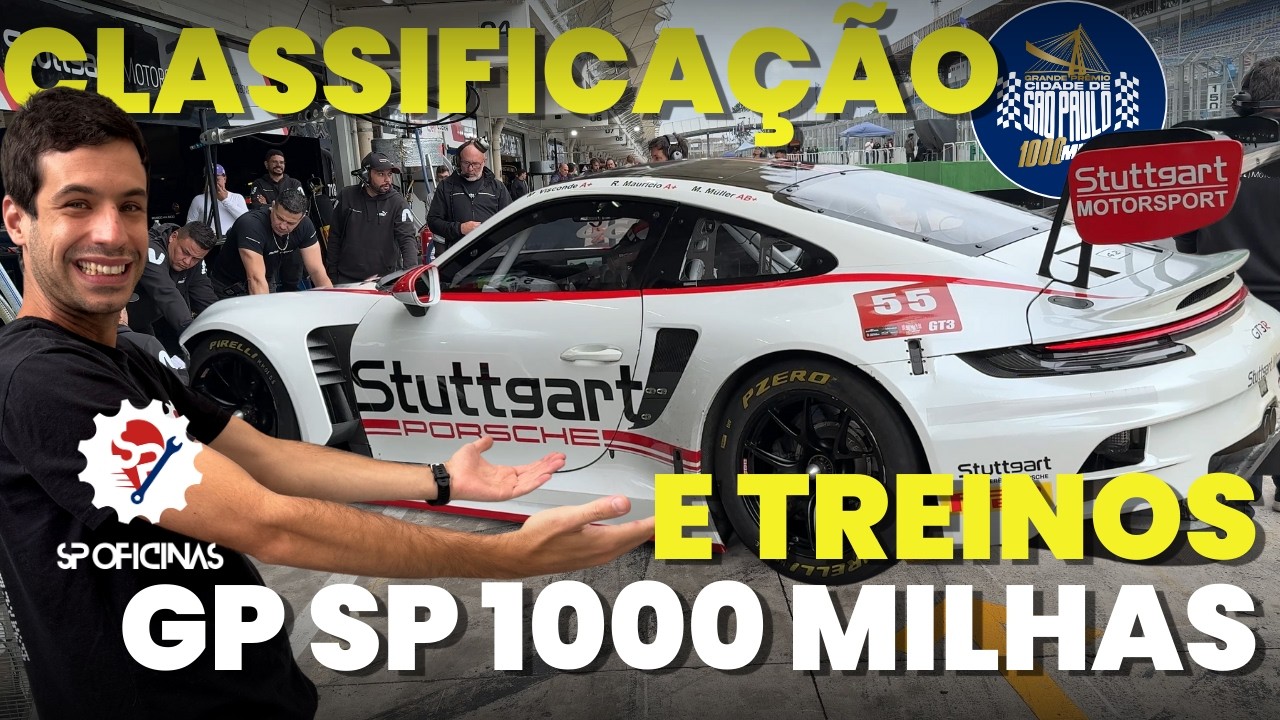 SP OFICINAS INSIDE - POR DENTRO DOS TREINOS e Classificação! 😱 tudo do GP de São Paulo - 1000 milhas