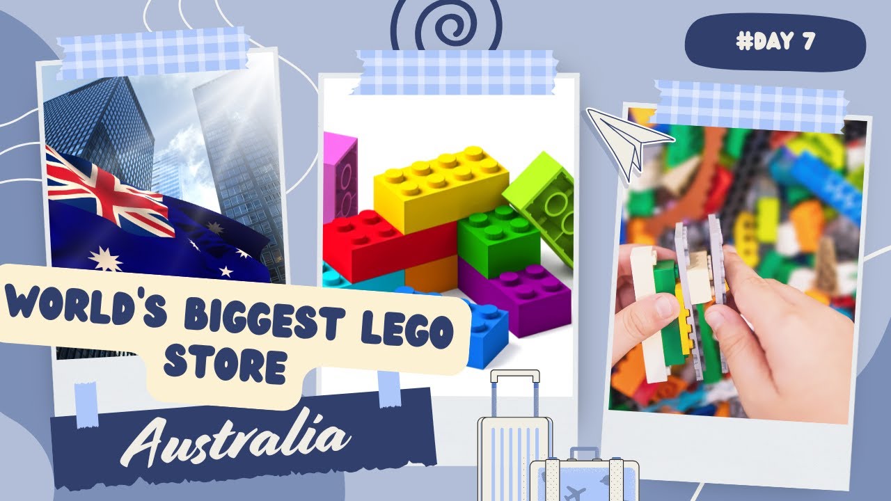 🎥 Day 7 in Australia | QVB Sydney Visit 🏛 | LEGO Shopping 🧩 | GANT Cube Surprise 🎁 | Shopping👟