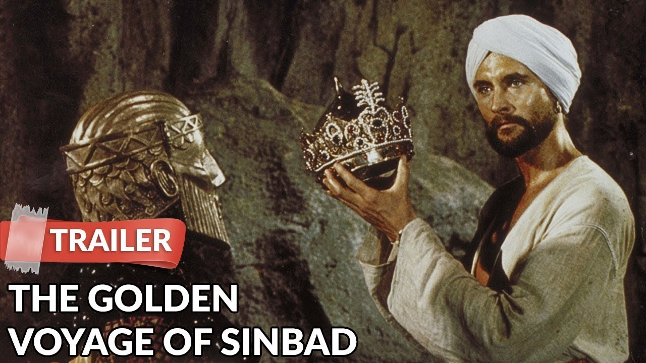 The Golden Voyage of Sinbad (1973) Trailer | John Phillip Law | Tom Baker
