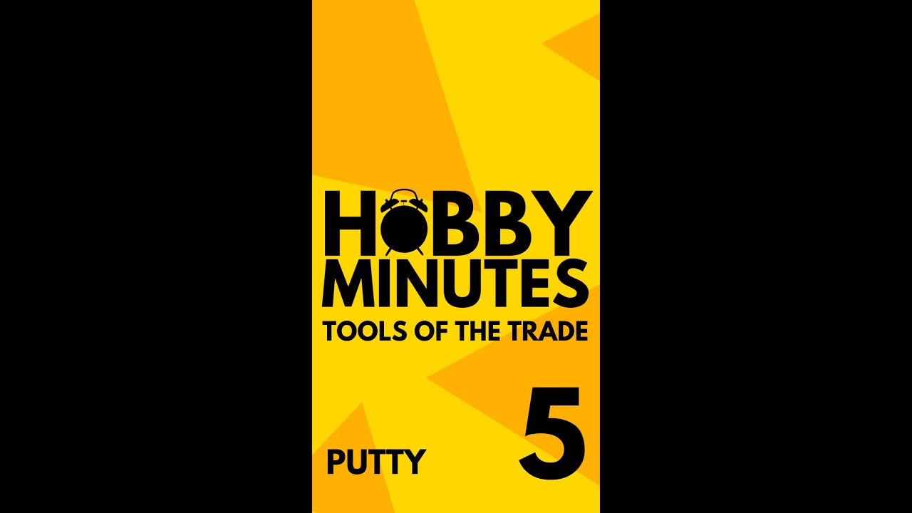 My Favourite Modeling Tool - Putty! | Hobby Minutes S1E5 Tools of the Trade