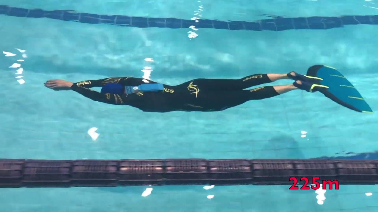 Freediving DYN 240m - Agnieszka Kalska, MINSK 2018