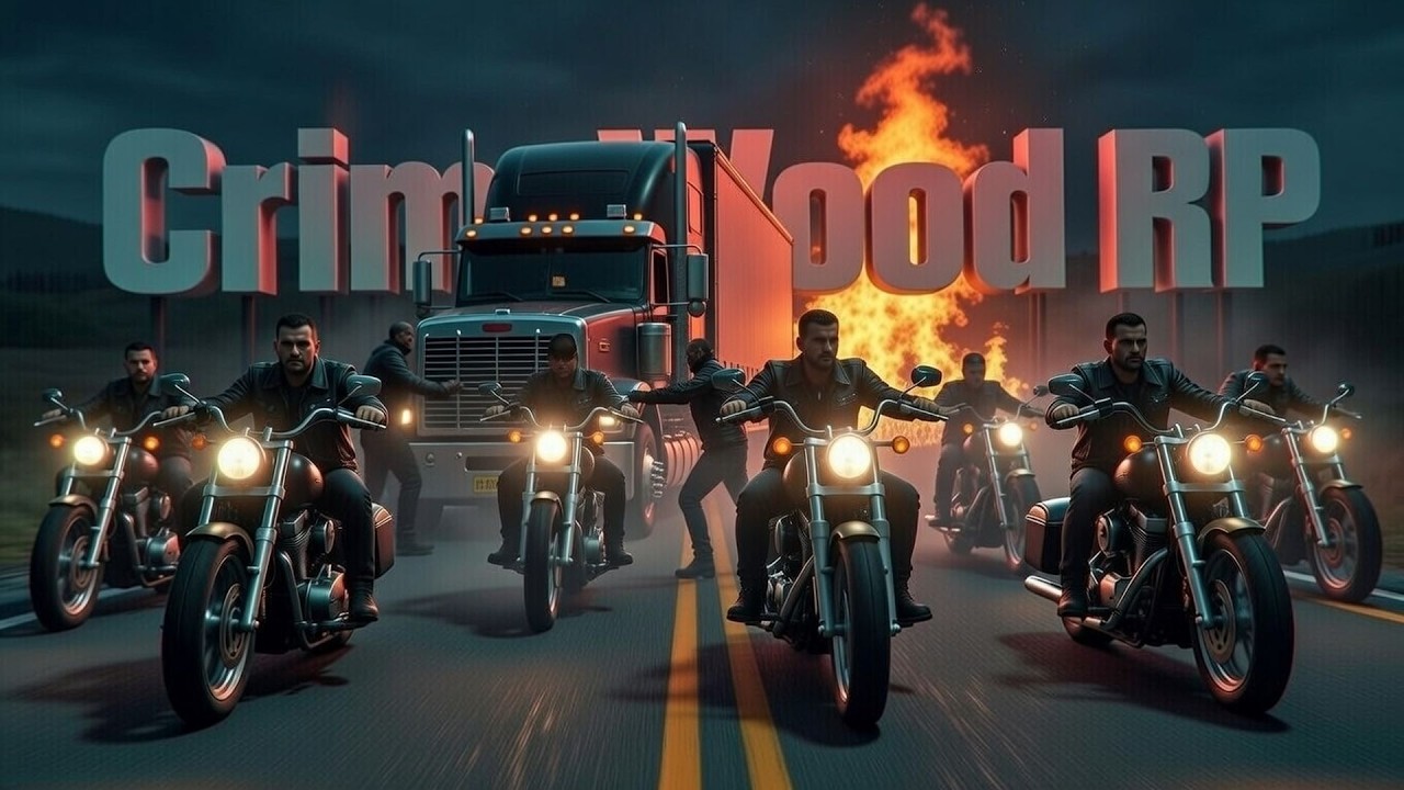 БАЙКЕРЫ НА СВЯЗИ  CRIMEWOOD RP Промо ELI4