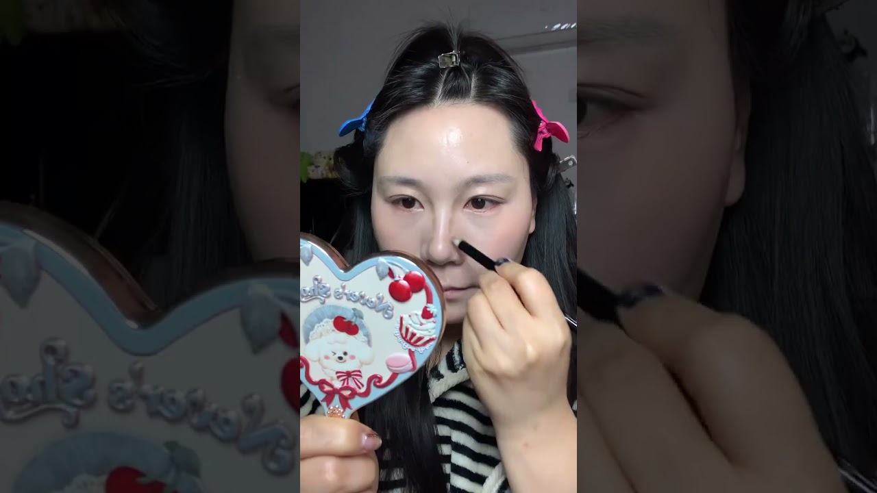 化个妆美美复工～#沉浸式化妆 #普通人化妆 #化妆vlog #方圆脸妆容 #早八妆容
