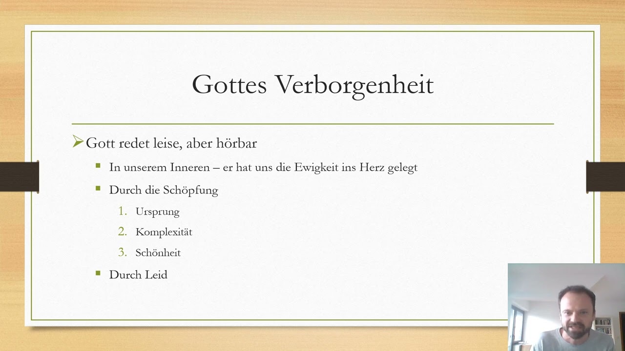 Gottes Verborgenheit - Ein Argument gegen die Existenz Gottes?