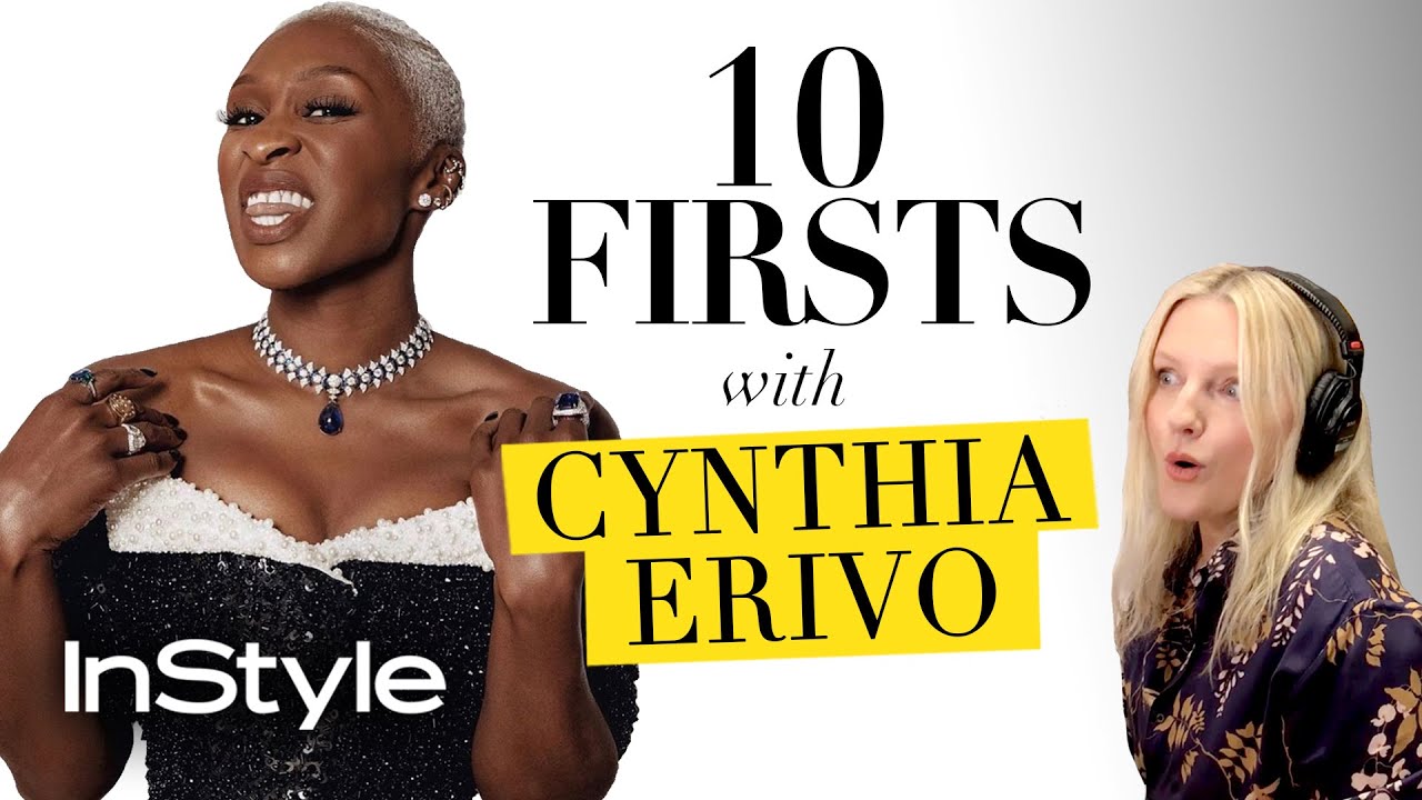 Cynthia Erivo Talks First Dates, Presence & Playing Aretha Franklin | 10 Firsts | InStyle