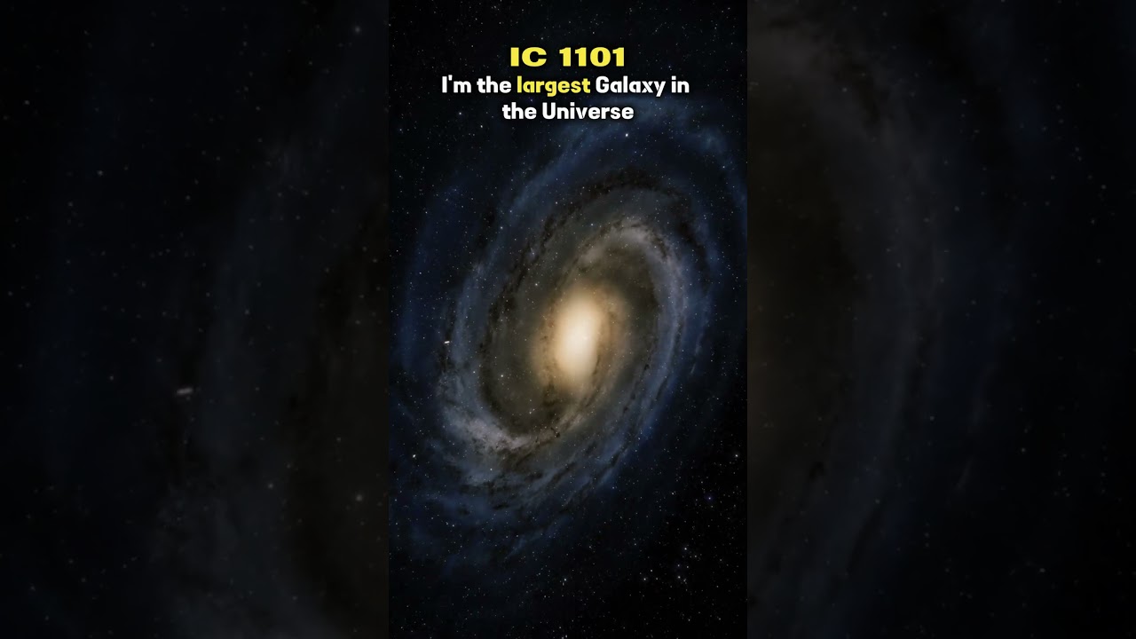 Milky Way vs IC 1101💀